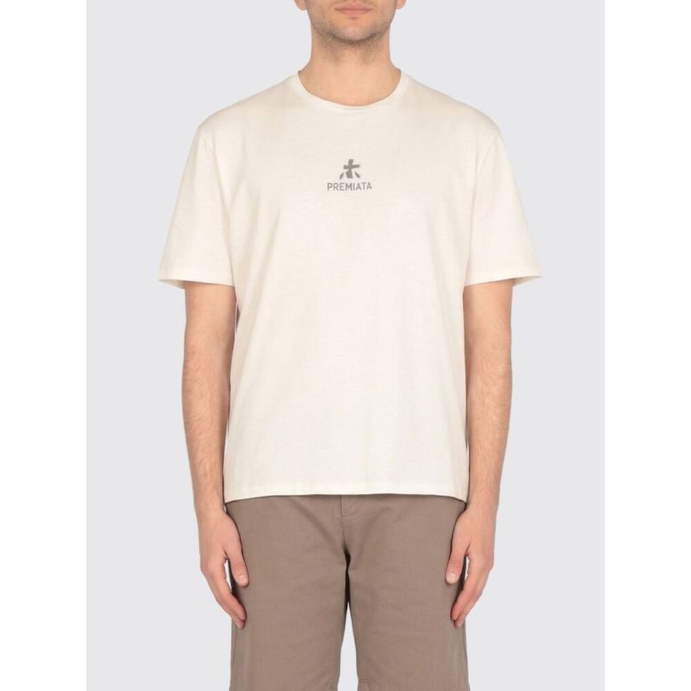 Premiata Men Cotton T-Shirt With Logo Premiata